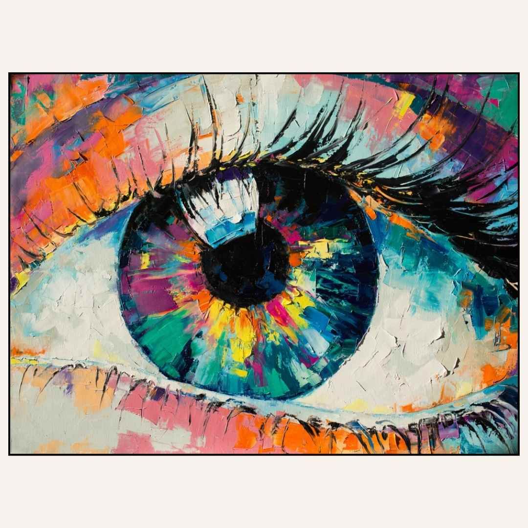 Paint &amp; Sip “Colorful Eye” Sat Nov 7 6:30-8:30pm