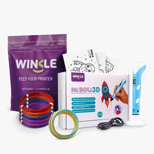 3D-penpakket met PLA 3D-penpakket met PLA