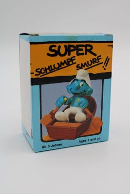 Schleich Super Smurf: Smurf in Roeiboot