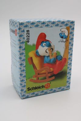 Schleich Super Smurf: Grote Smurf in Schommelstoel