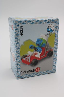 Schleich Super Smurf: Go Cart Smurf