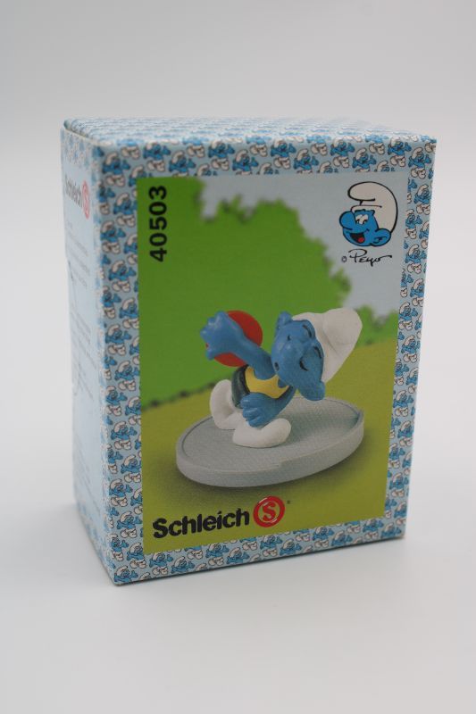 Schleich Super Smurf:  Discuswerper Smurf