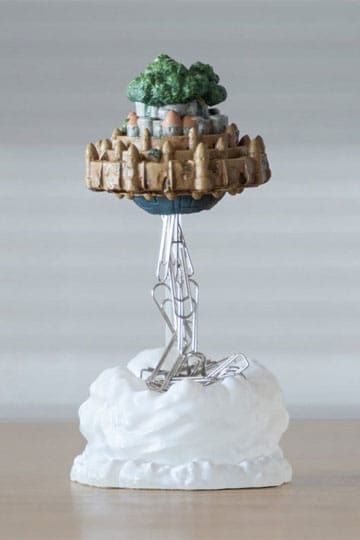 Magnetisce Papercliphouder, Castle in the Sky, Studio Ghibli