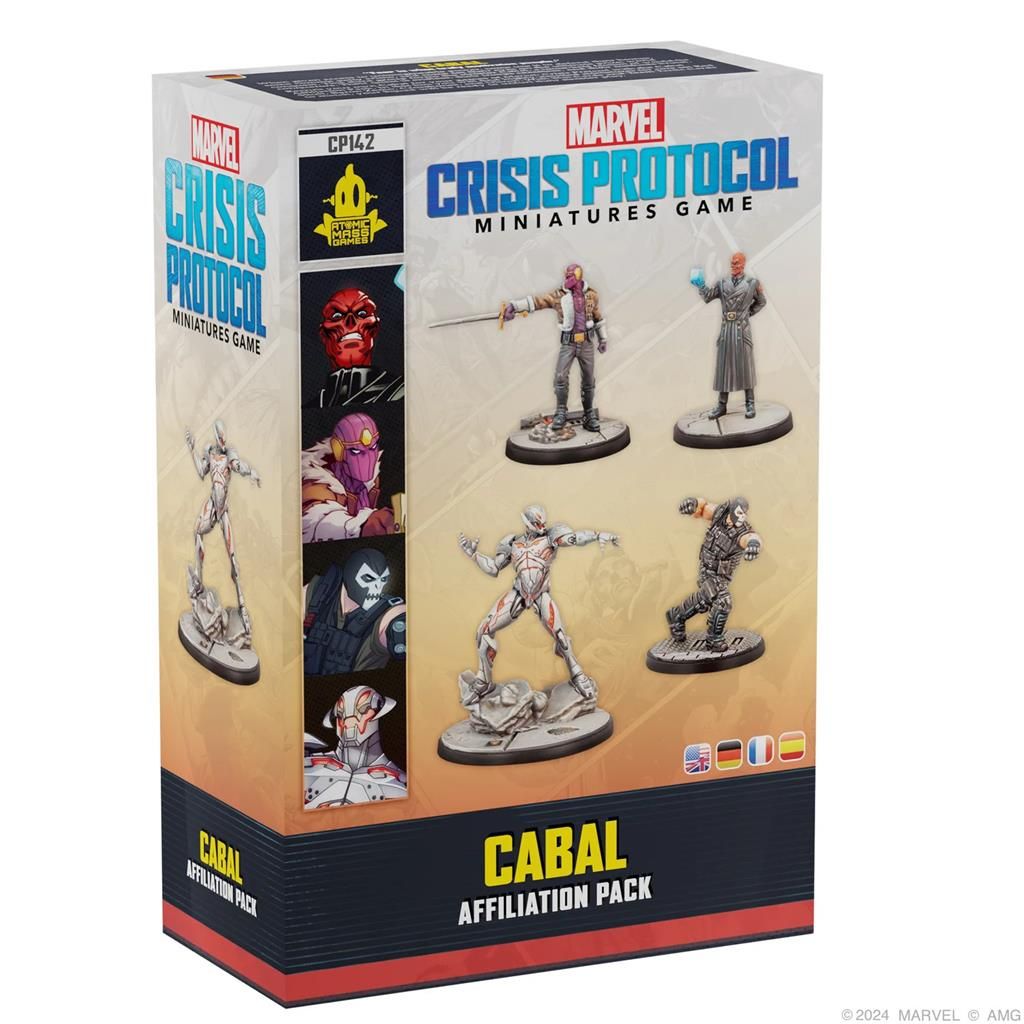 Miniatures Game, Cabal Affiliation Pack, Marvel Crisis Protocol