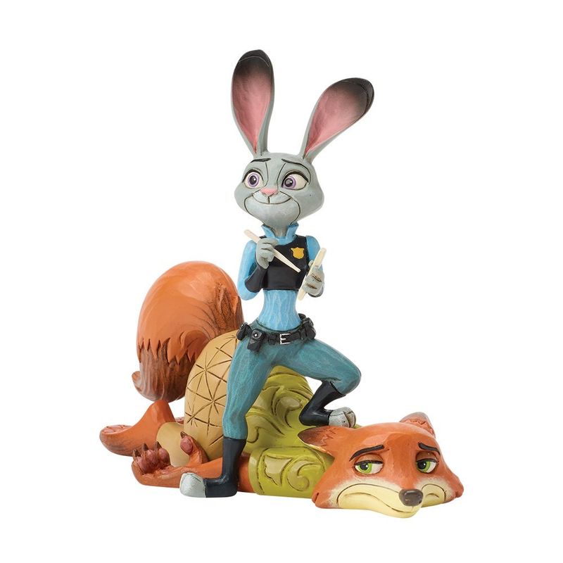 Disney Traditions Figurine by Jim Shore: Judy and Nick Sweetheart, Zootopia