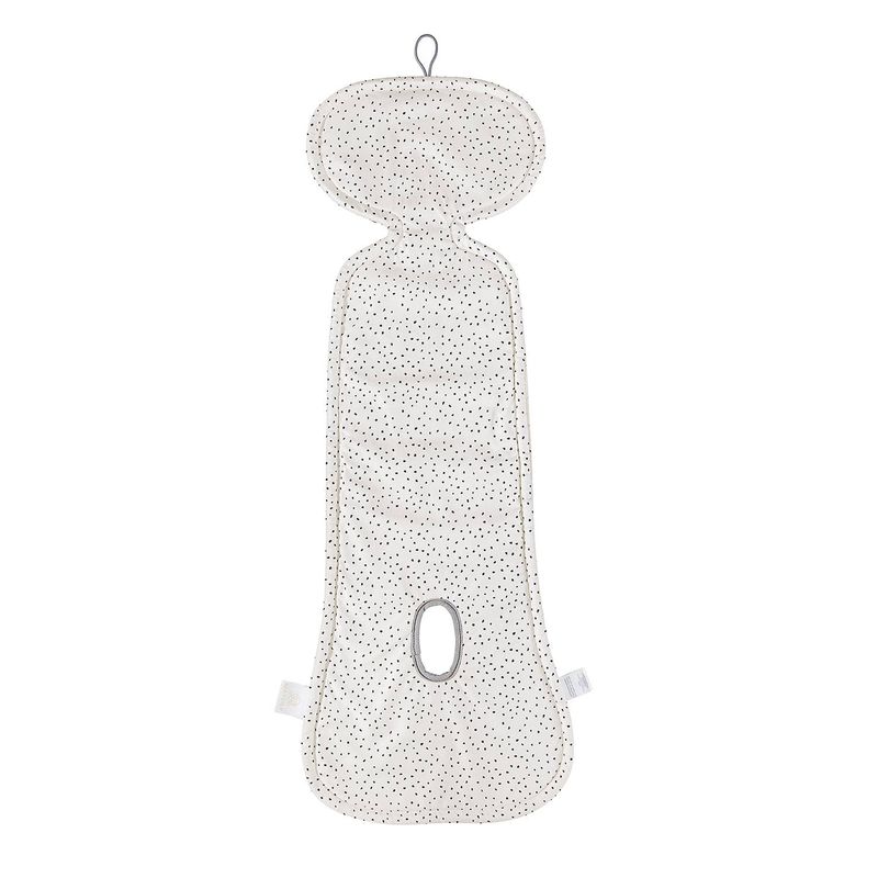 Réducteur de siège auto 3D en bambou anti-transpiration - Beige pierre - 0-13 kg