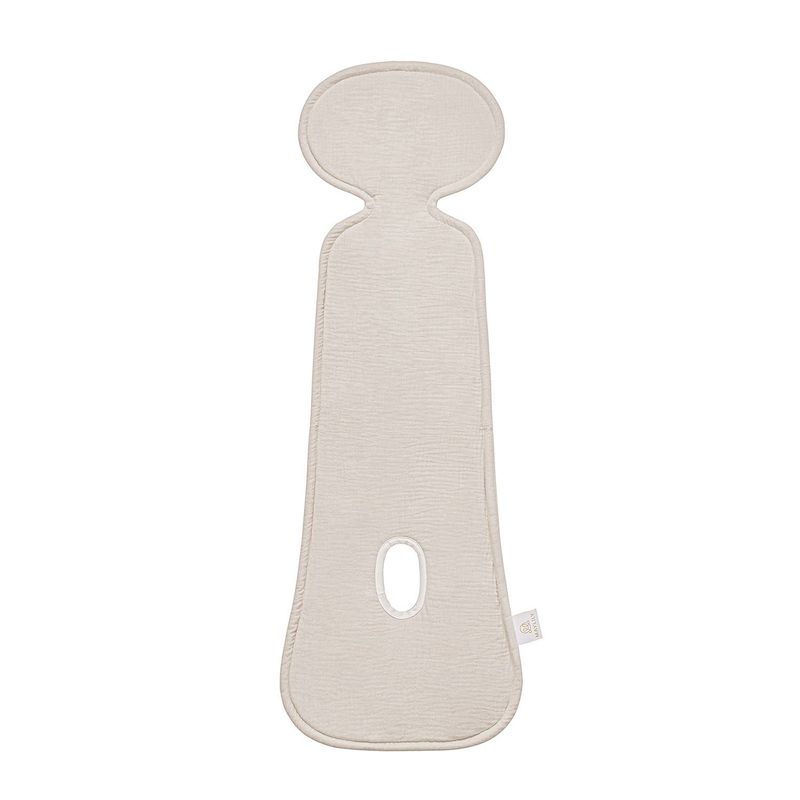 Insert de siège auto en mousseline 3D anti-transpiration - beige - 9-18 kg