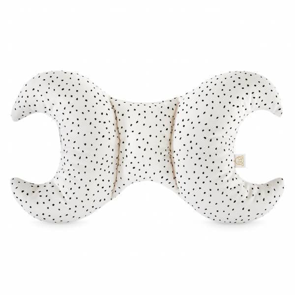 Oreiller bébé antichoc en bambou - Beige pierre
