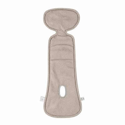 Bamboo 3D anti-sweat car seat insert Stones taupe - 0-13 kg