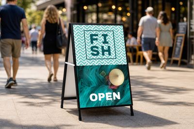 Insertable A-Frame Sign – 600 × 900mm Insertable A-Frame Sign – 600 × 900mm