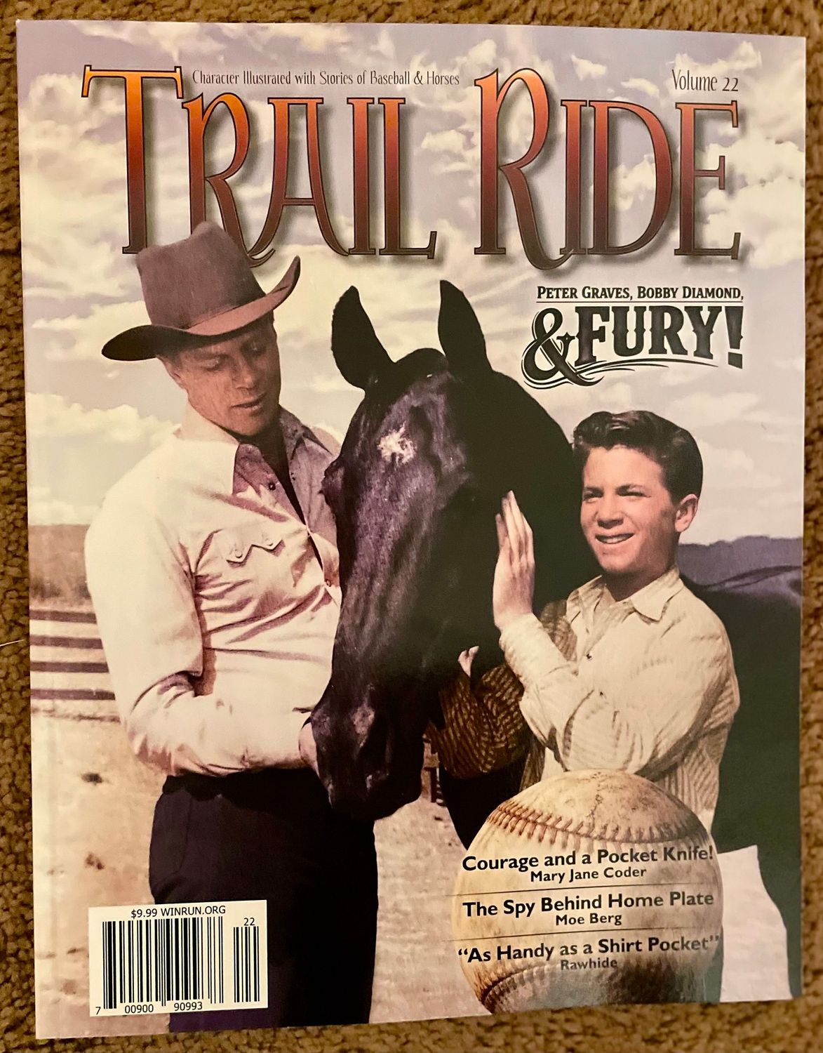 22. Trail Ride-Character Illustrated with Stories of Baseball & Horses 22. Trail Ride-Character Illustrated with Stories of Baseball & Horses
