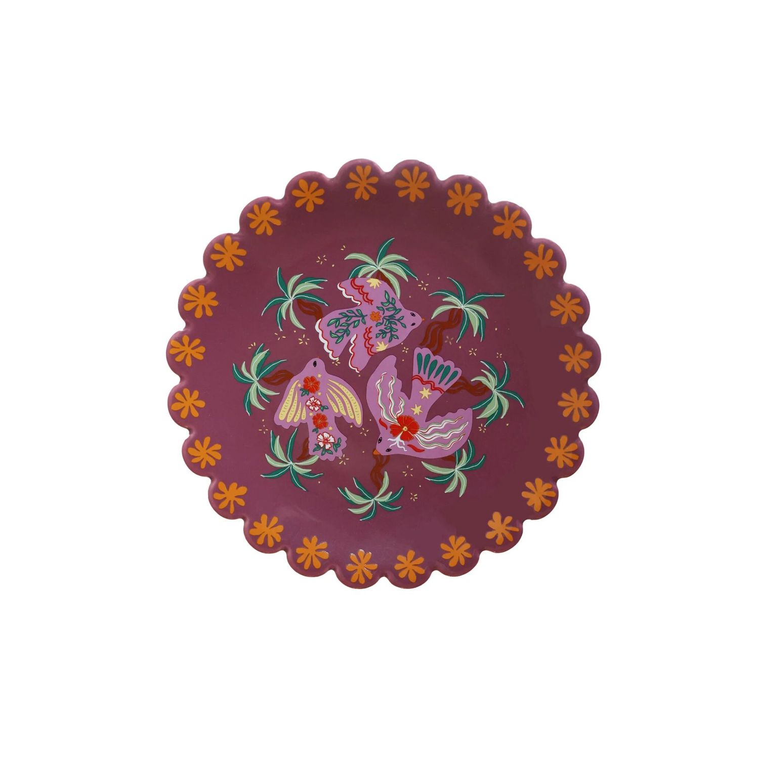 All the Luck in the World serveerbordje vogels