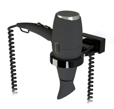 Sèche-cheveux JVD Calisto noir + Support