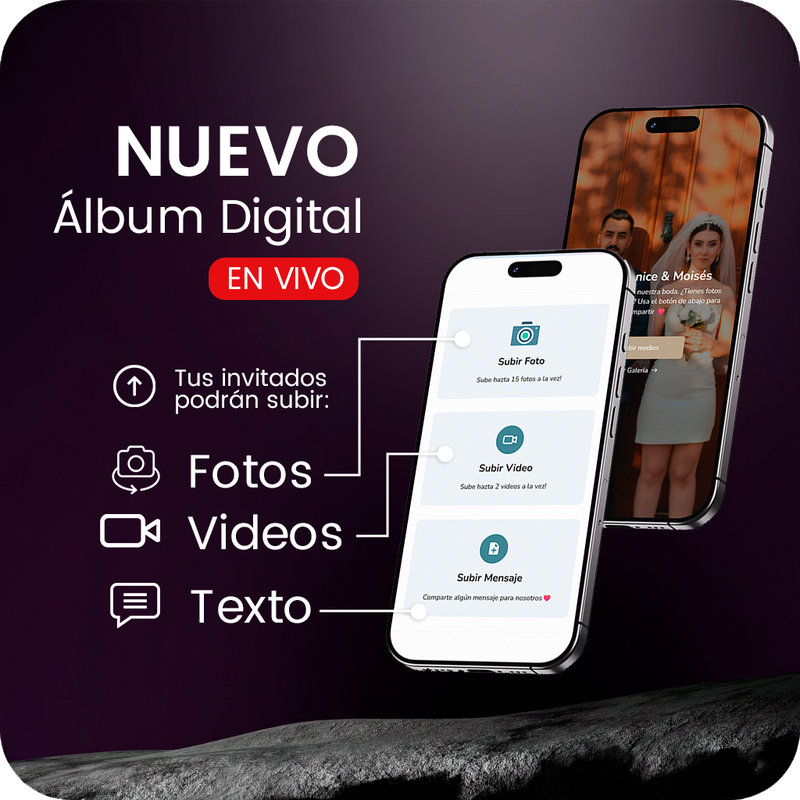 Álbum Digital en VIVO