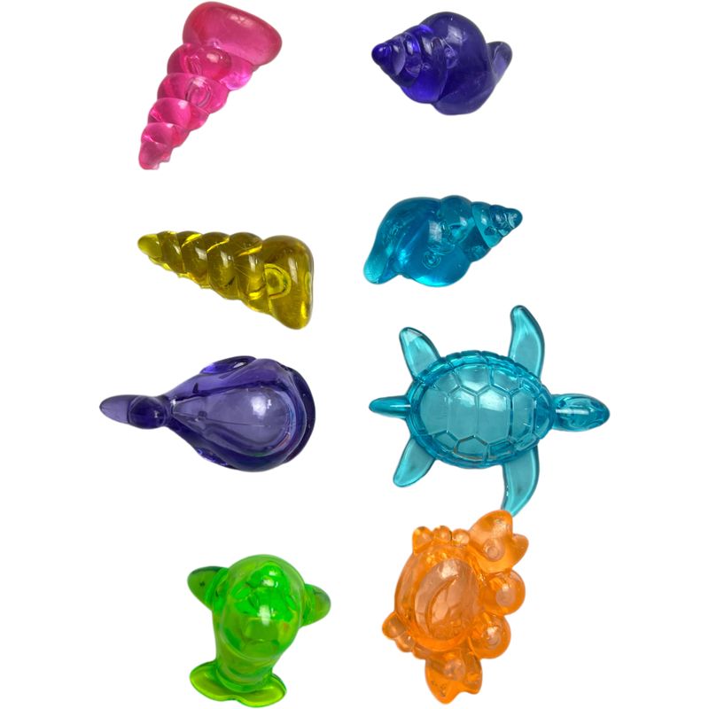 Marine Life Gemstones – 8 Pieces