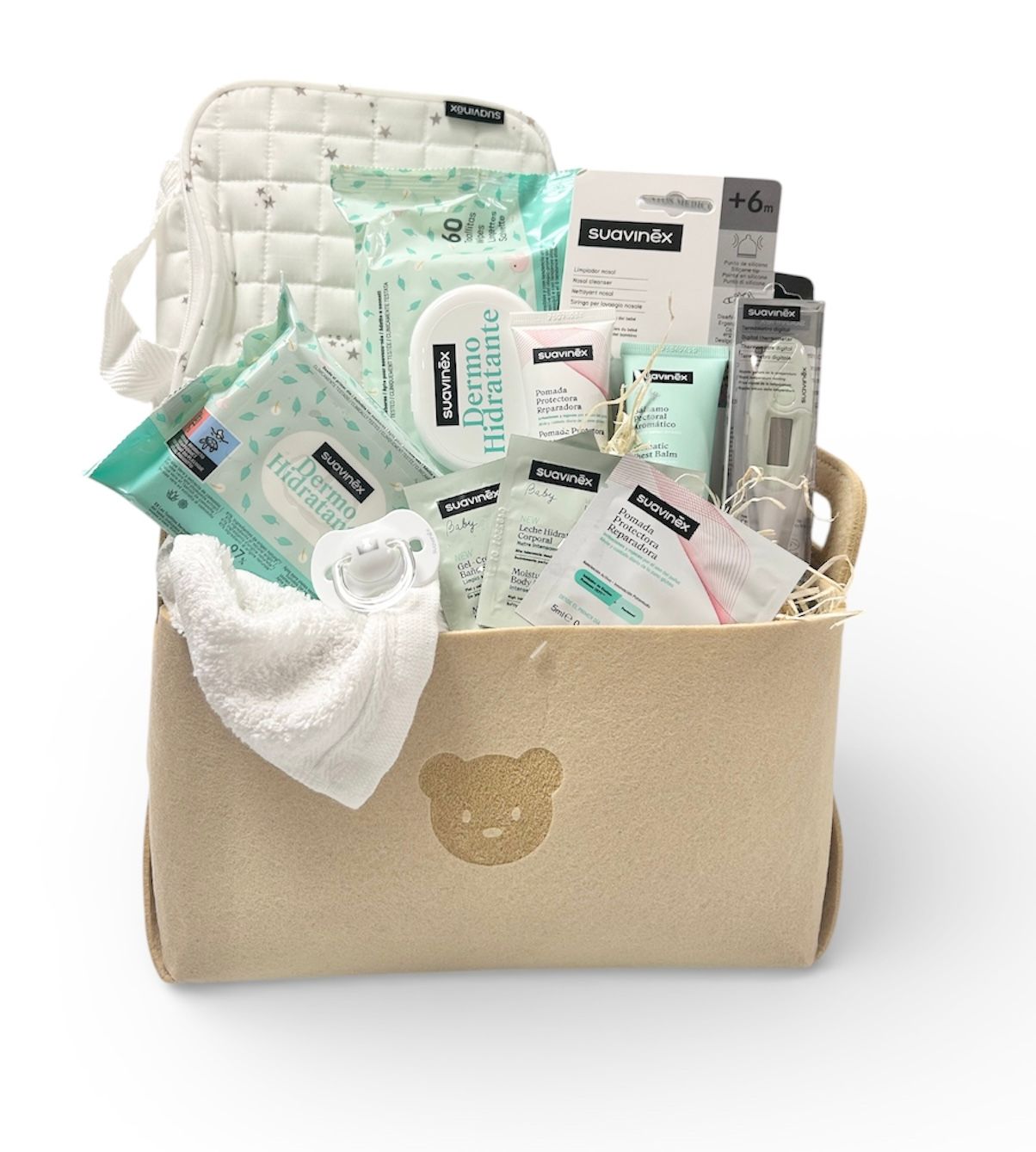 Cesta regalo nacimiento dulce Teddy
