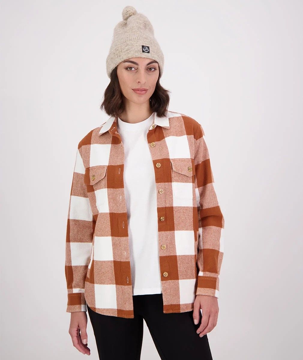Swanndri Womens Rapaki Shacket Swanndri Womens Rapaki Shacket