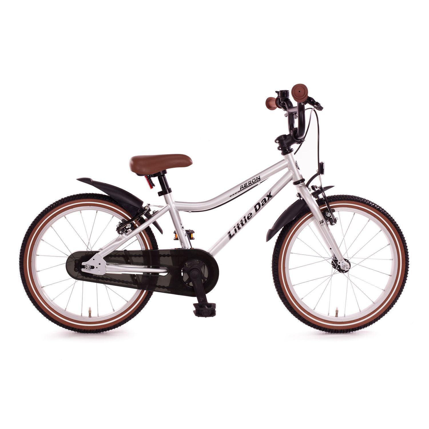 18" Kinderfahrrad "LittleDax - AERON", silber