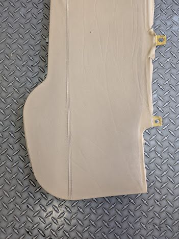 FERRARI  456M REAR DECK TRIM ON LEATHER CREAM