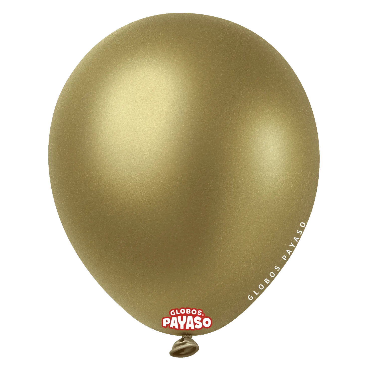 Globos Payaso 16" Metallic Gold (50 Per Bag)