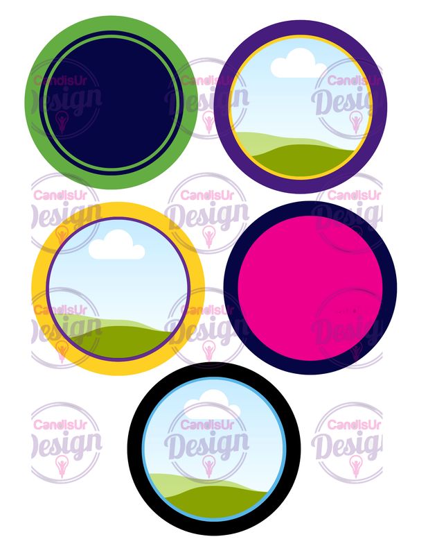 3 inch Vevor Button Template (Canva)