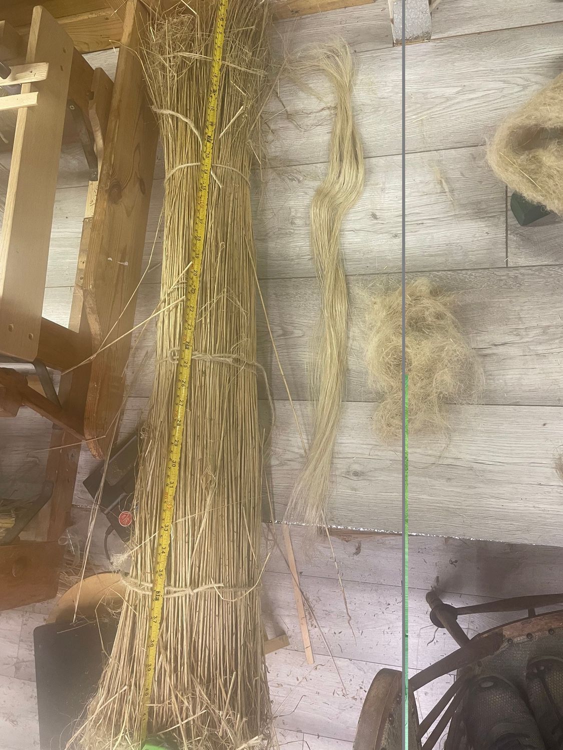FLAXLAND WATER RETTED FLAX STOOK