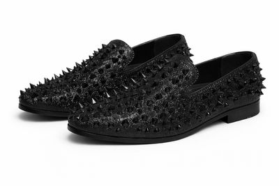 MANINO Midnight Spike Designer Loafer