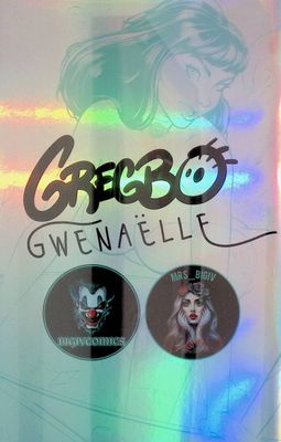 Gregbo Watson Sketchbook - Naughty Bettie New Years Special Virgin Foil Exclusive