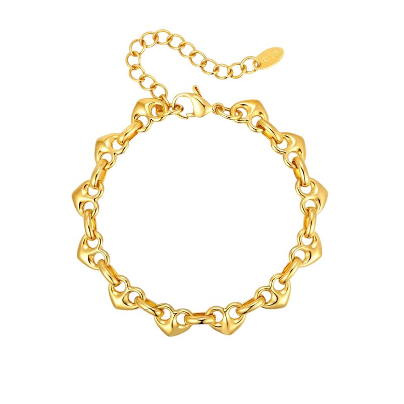 Gaia - Edelstahl Armband/17+5 cm