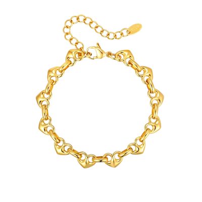 Gaia - Edelstahl Armband/17+5 cm