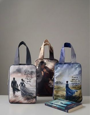 FUNDA PARA LIBROS ECO| INSPIRACIÓN CUMBRES BORRASCOSAS| LONA