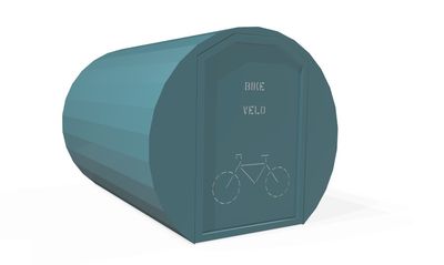 Consigne individuelle Vélo Sécurisé en Acier Inoxydable