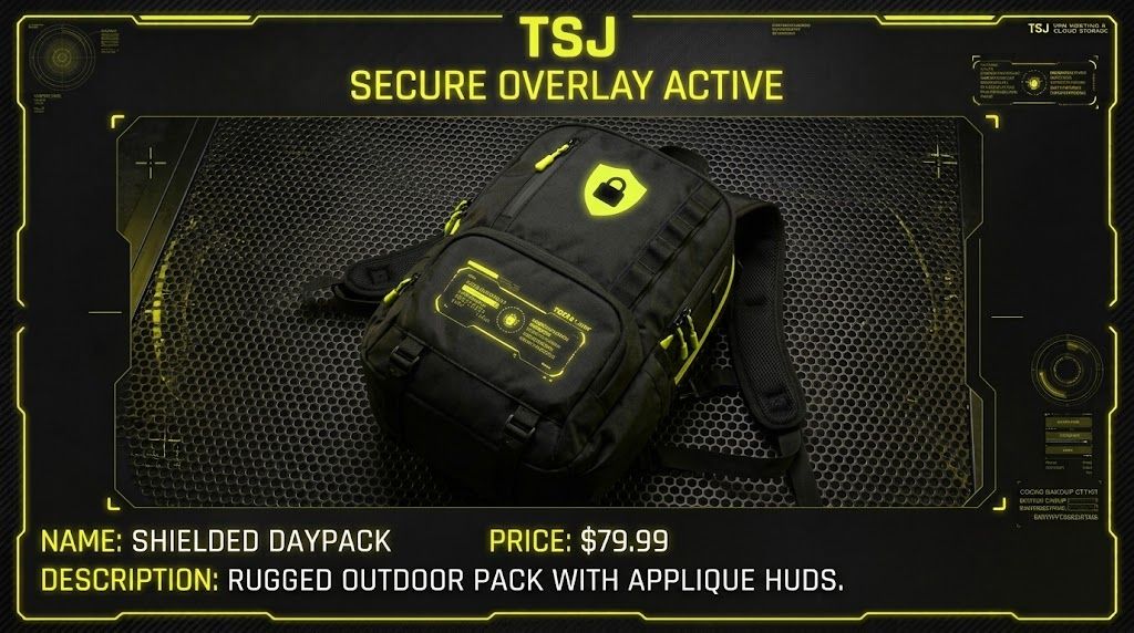 🎒 Shielded Daypack