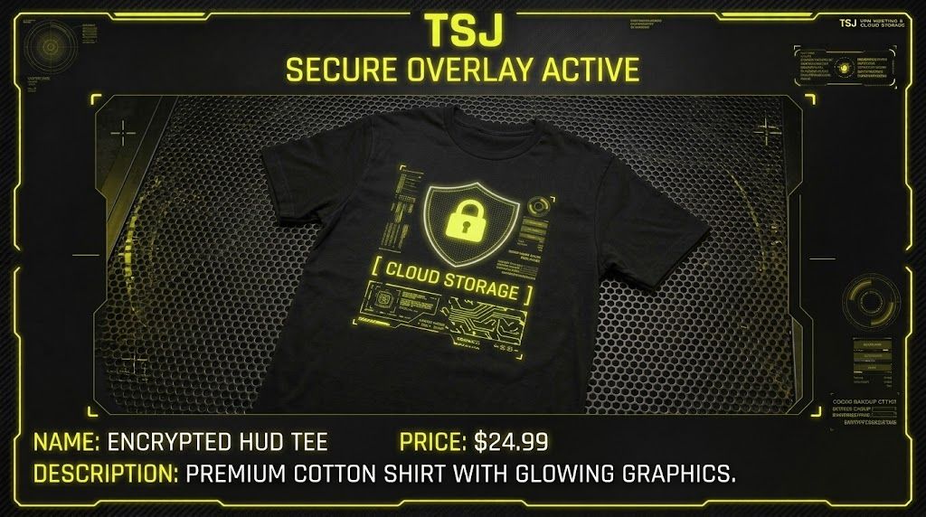 👕 Encrypted HUD Tee