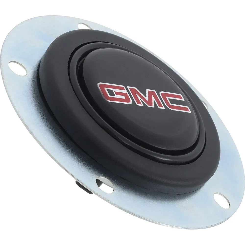 GMC Horn Button, Black Plastic, Grant Signature Series