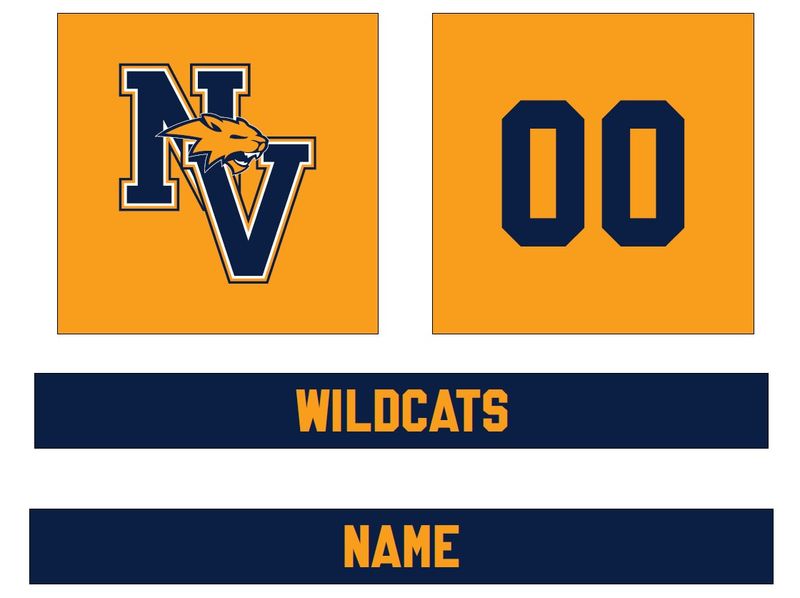 Neuqua Valley Wildcats Hockey Bag — Made in the USA