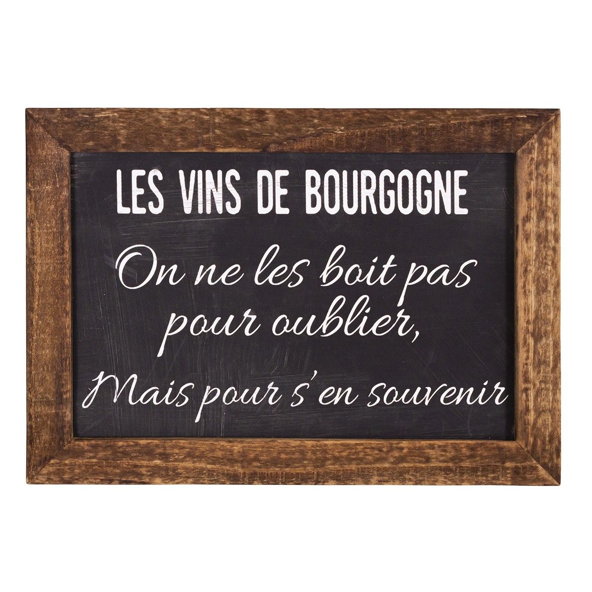 Cadre  "Les vins de Bourgogne"