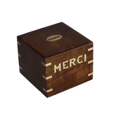 Tirelire "MERCI"