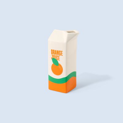 Vase Orange Juice