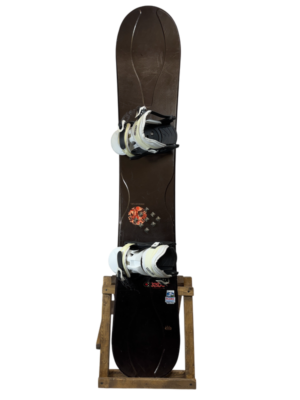 164cm Ride Timeless Snowboard W/ Atomic Bindings