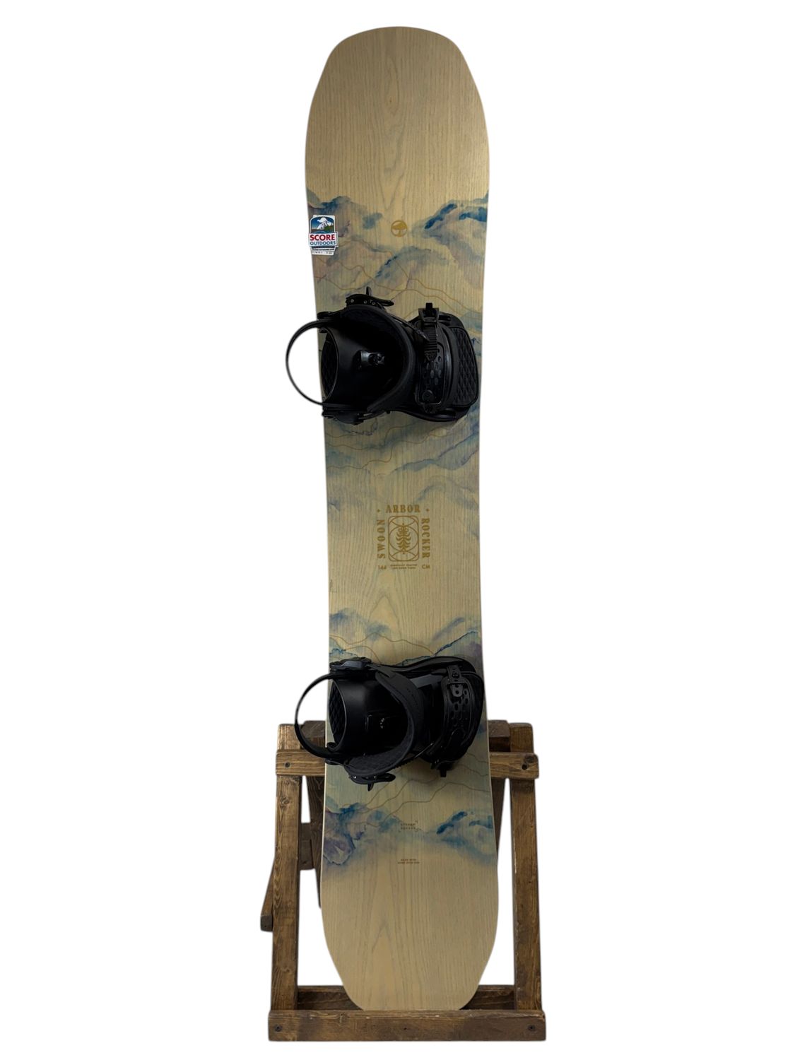 144cm Arbor Swoon Snowboard W/ Union Rosa Bindings 144cm Arbor Swoon Snowboard W/ Union Rosa Bindings