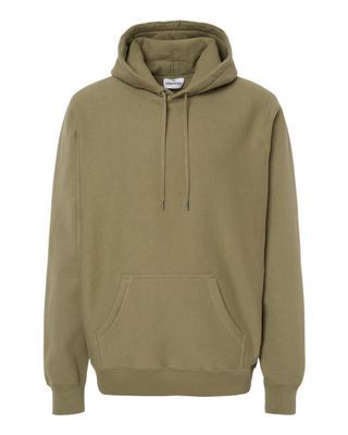 100% Cotton Independent Trading Co. Legend - Premium Heavyweight Cross-Grain Hooded Sweatshirt  Olive
