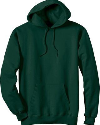 Hanes F170 Ultimate Cotton Hooded Sweatshirt Deep Forest