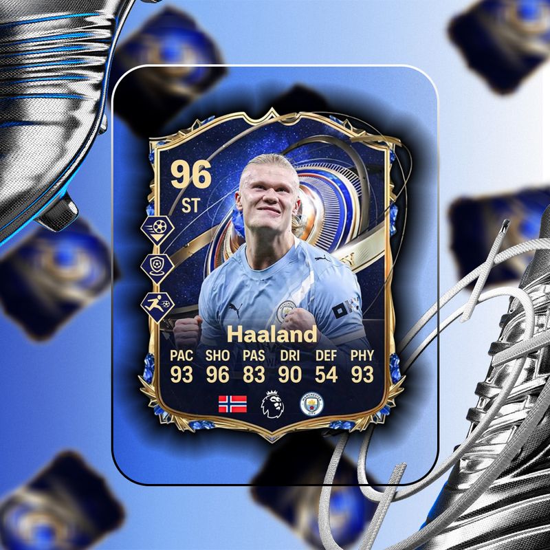 Haaland 96 TOTY Card