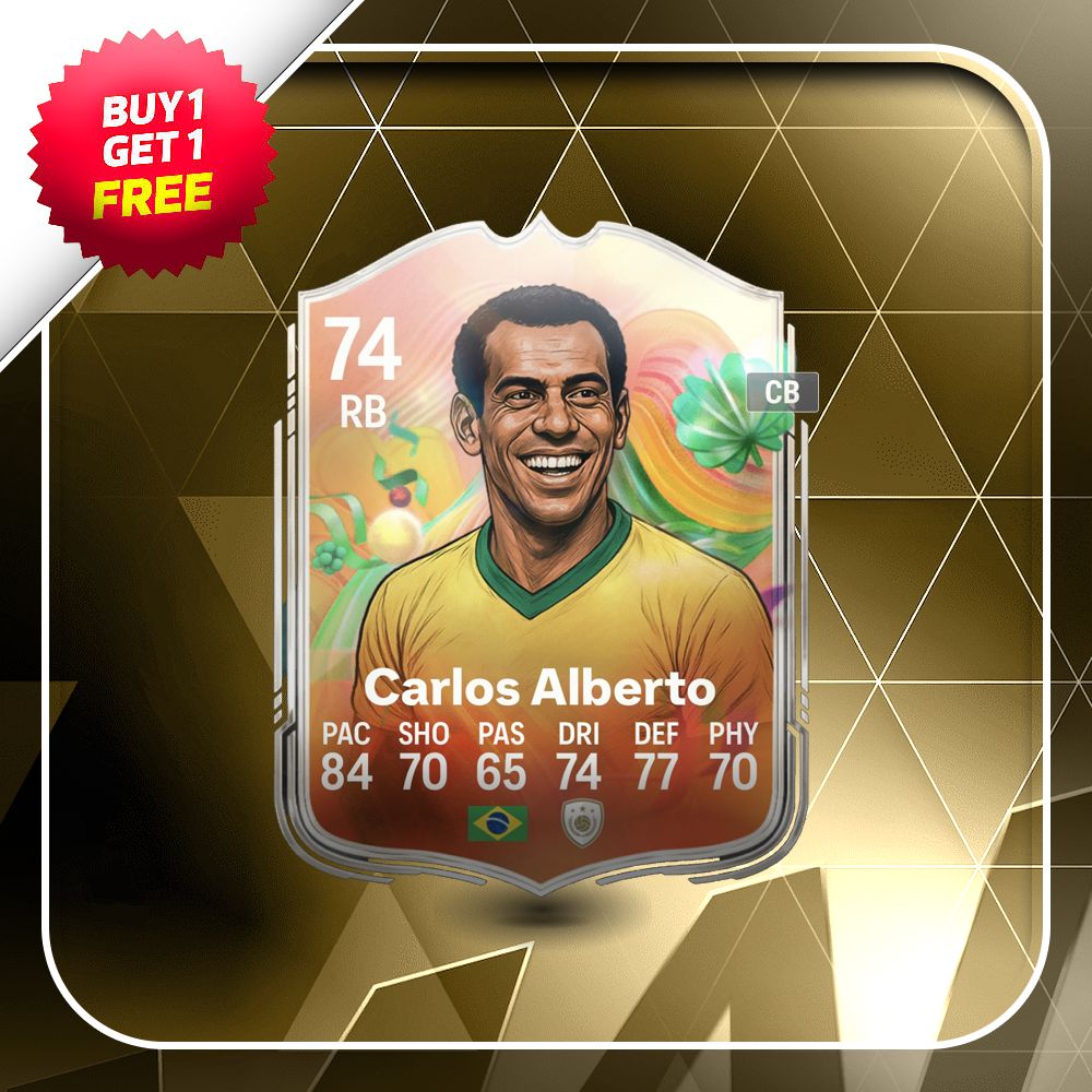 Carlos Alberto 74 Silver Superstar Card