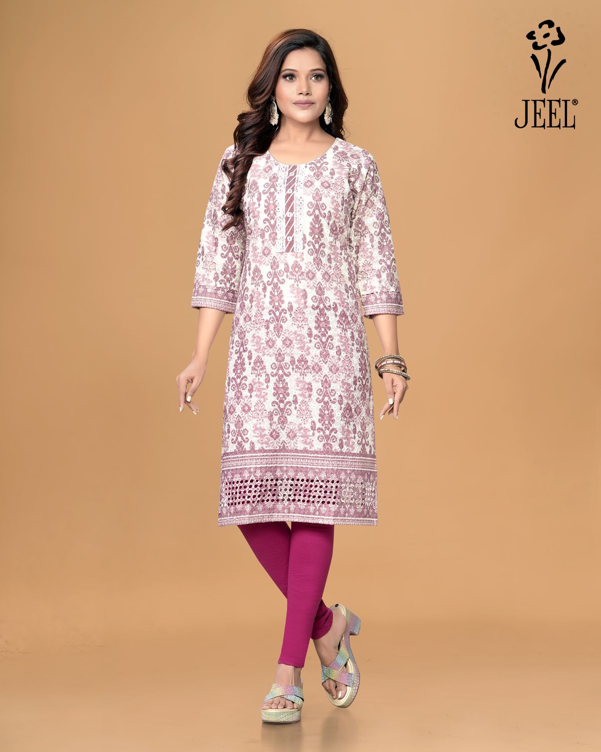 JEEL Chikan Kurti