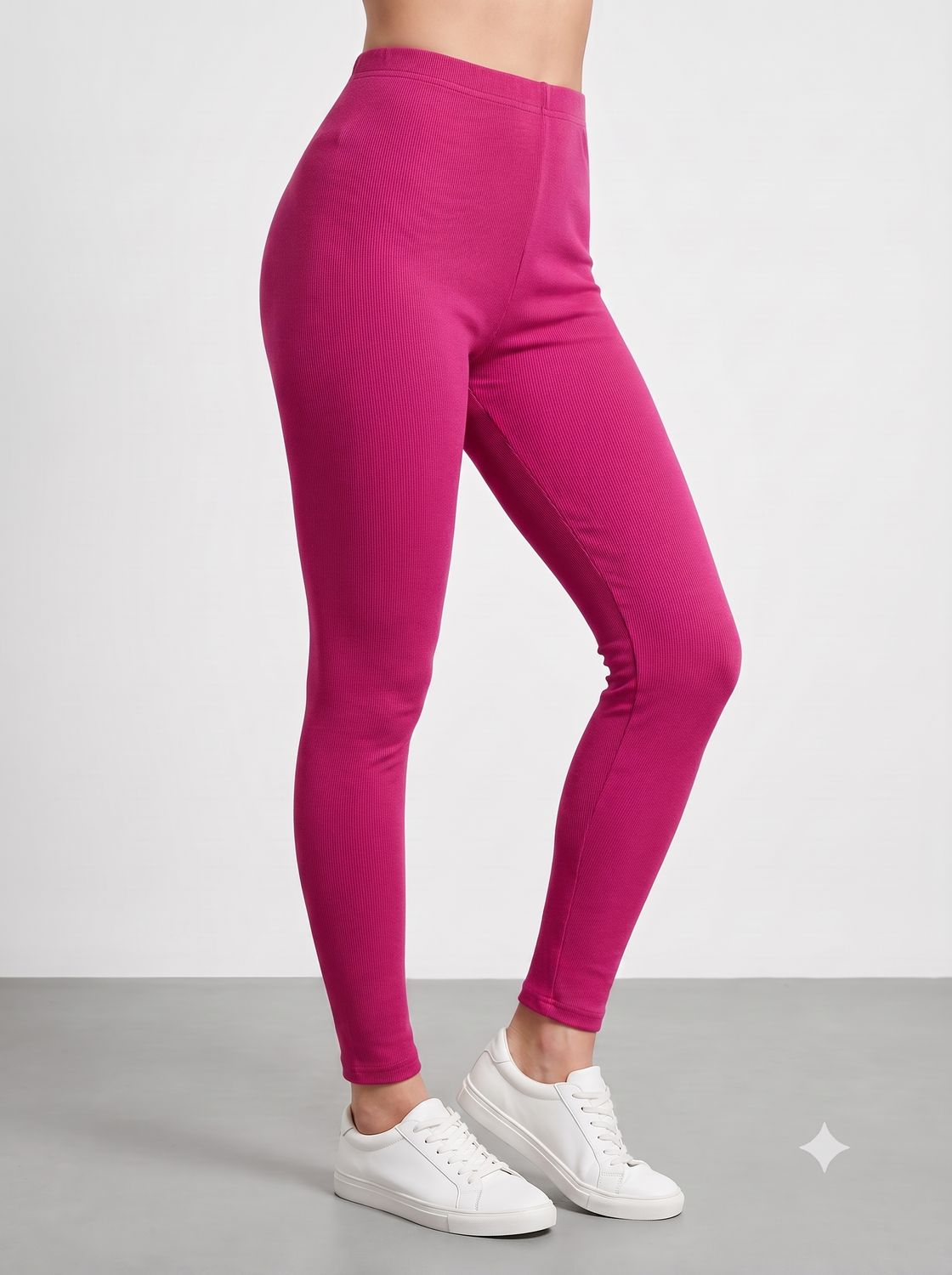 JEEL Cotton Leggings - Pink