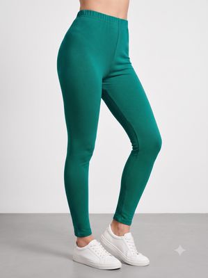 JEEL Cotton Leggings - Rama Green JEEL Cotton Leggings - Rama Green