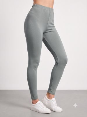 JEEL Cotton Leggings - Grey