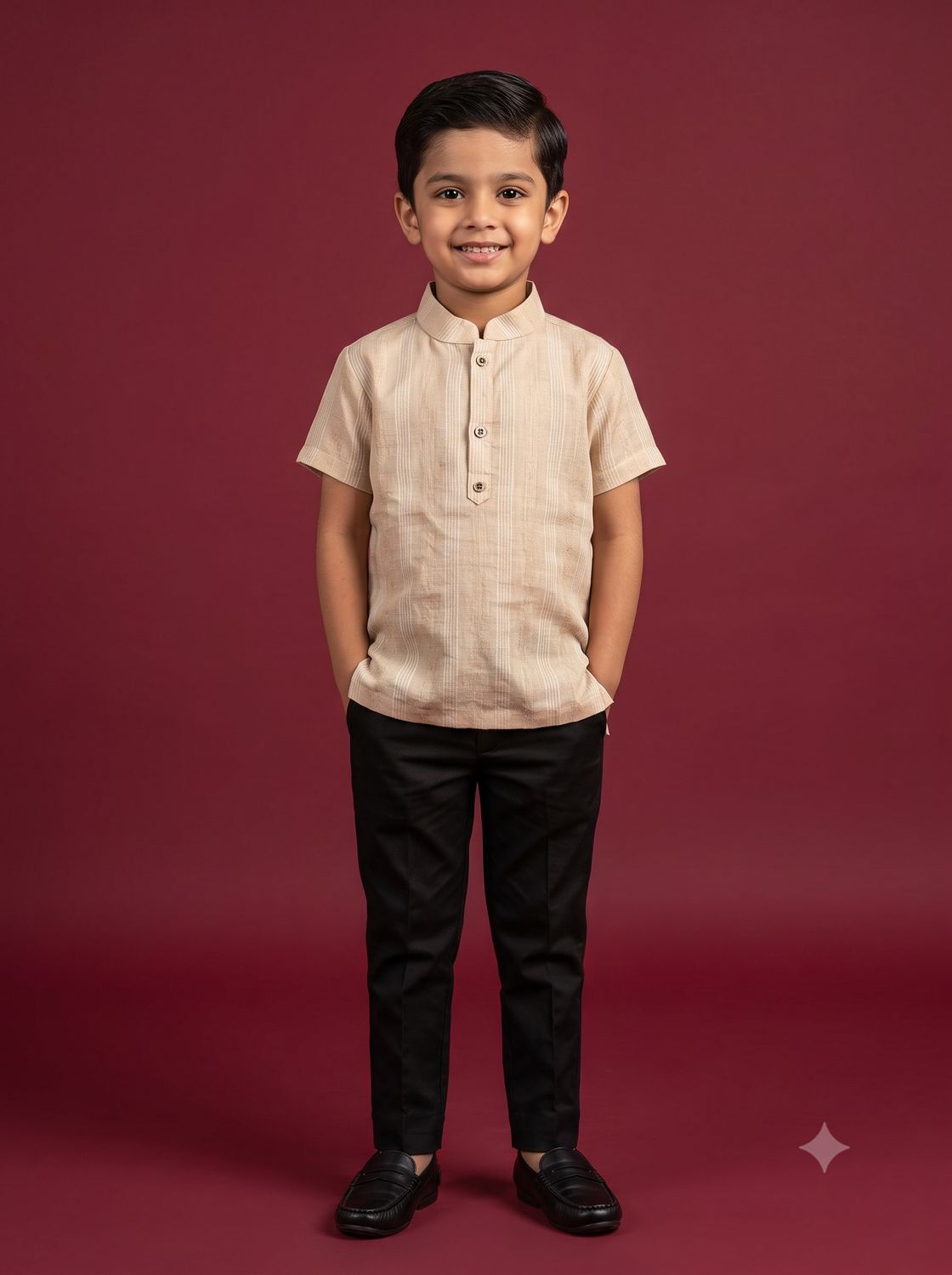JEEL Boys Kurta - Beige